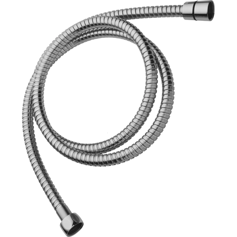 Hadice ke sprše, dvouzámková, nerezová 150 cm, AQ151015 – otočná koncovka