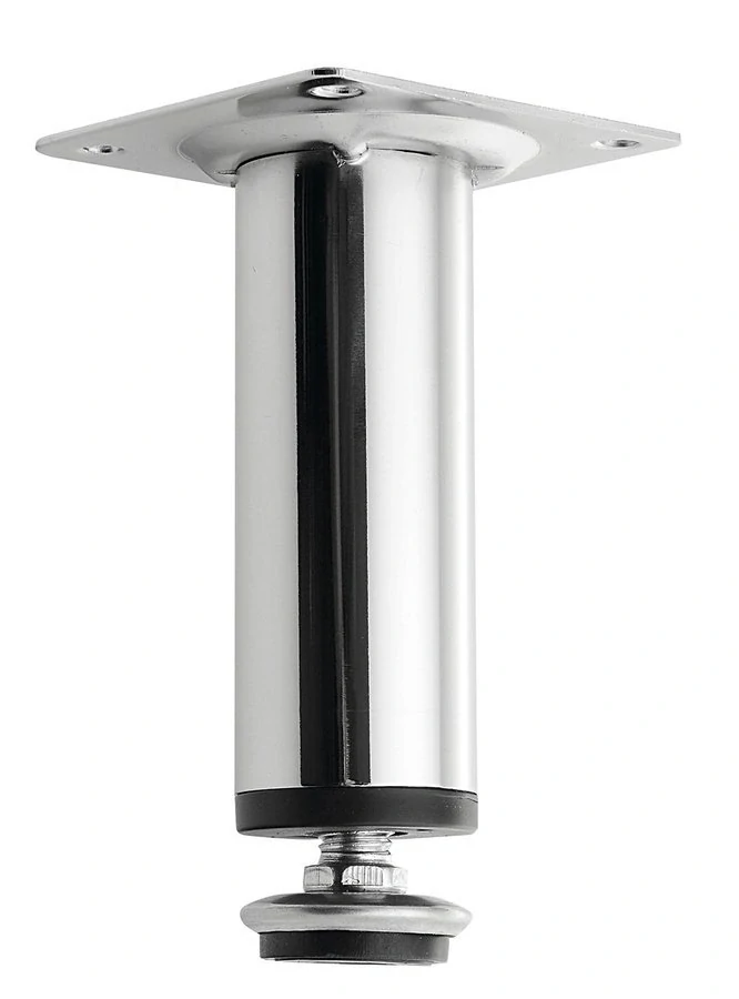 Nožička k nábytku, skříňky koupelnové , KERAMIA FRESH – výškově stavitelná 100–110 mm, chrom