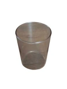 Sklenička náhradní, sklo - kouřová