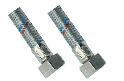 Připojovací flexi hadice F3/8xF1/2 – nerezové opletení