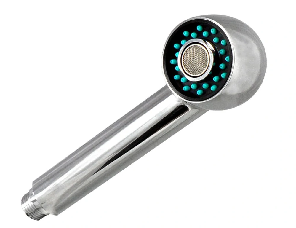 Výsuvná sprška k dřezové baterii – plastová, kovový perlátor