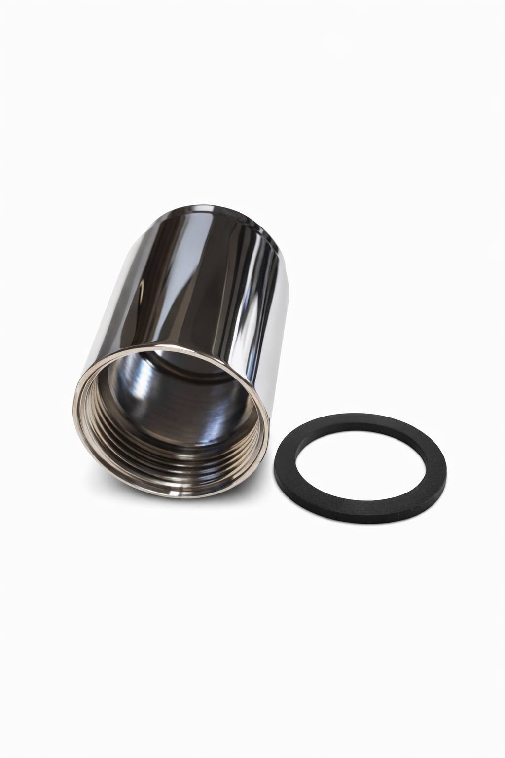 Nerezové prodloužení sifonu 5/4"- 6 cm