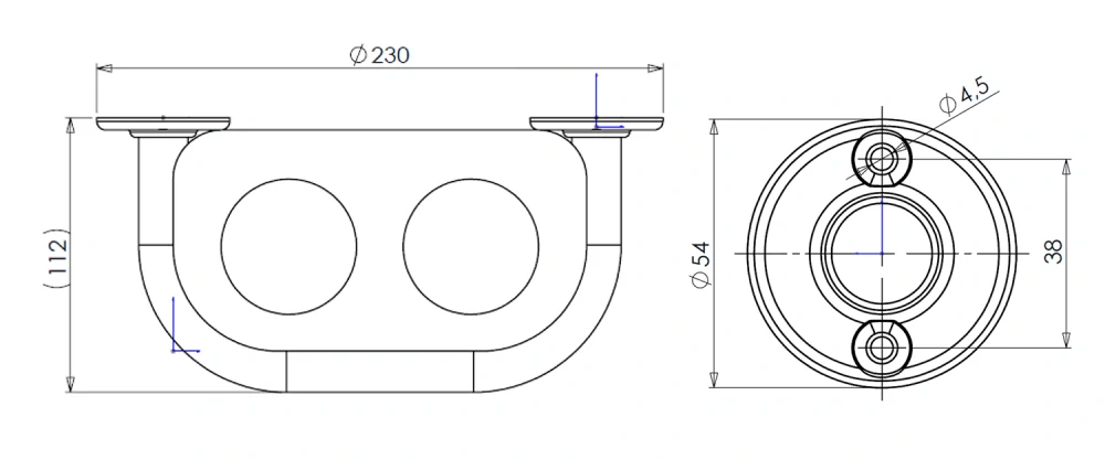 Bílý držák kelímku WHITE LINE – praktický koupelnový doplněk