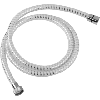 AQ101215 sprchová hadice PVC 150 cm – bílá/chrom