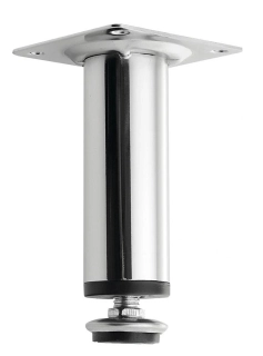 Nožička k nábytku, skříňky koupelnové , KERAMIA FRESH – výškově stavitelná 100–110 mm, chrom