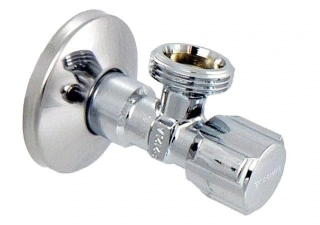 Rohový ventil na pračku, myčku COMFORT 1/2 x 3/4" – bez zpětné klapky