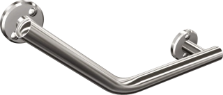Nerezové úhlové madlo do koupelny – bezpečnostní madlo pro sprchu, vanu i WC