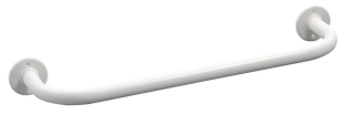 Držák na ručníky, bílý WHITE LINE 40 cm