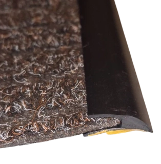 Ukončovací profil – černý, jednostranný, 1000 × 32 mm