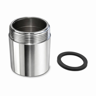 Nerezové prodloužení sifonu 5/4"- 6 cm