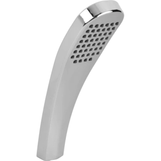 Jednopolohová sprchová hlavice – chrom, univerzální závit