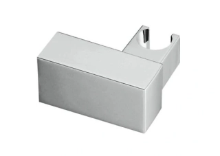 Držák sprchove hlavice hranatý QUADRO 03823C - plast